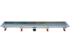 Podlahový lineární žlab 650 mm square mat
